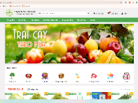 Đồ án Website bán thực phẩm sạch, rau củ quả, nông sản siêu thị Php MySql